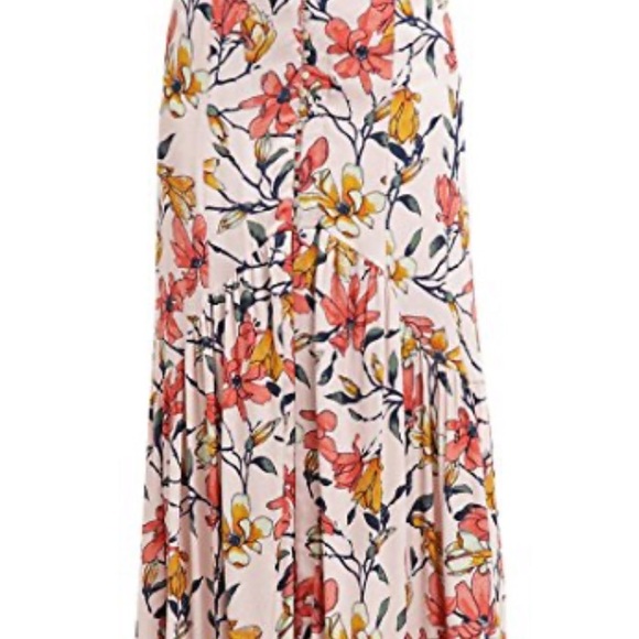 NWT 🥰😍💐🌸 Free People Floral Maxi Skirt - Picture 4 of 8
